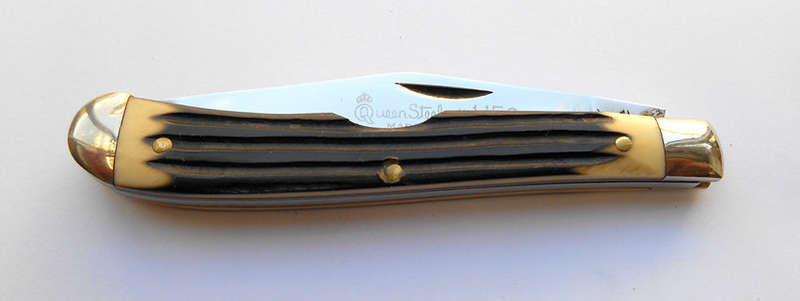 Vintage Queen Steel Easy Open Pocket Knife EO11 Made in USA.