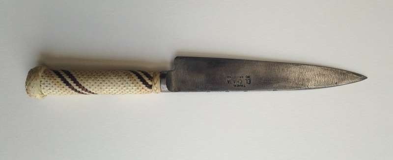Tandil, El Chaja knife Made in Argentina, carbon steel, fixed blade