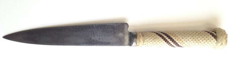 Tandil, El Chaja knife Made in Argentina, carbon steel, fixed blade