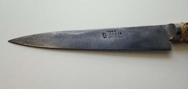 Tandil, El Chaja knife Made in Argentina, carbon steel, fixed blade