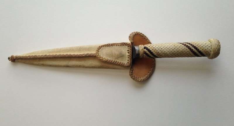 Tandil, El Chaja knife Made in Argentina, carbon steel, fixed blade