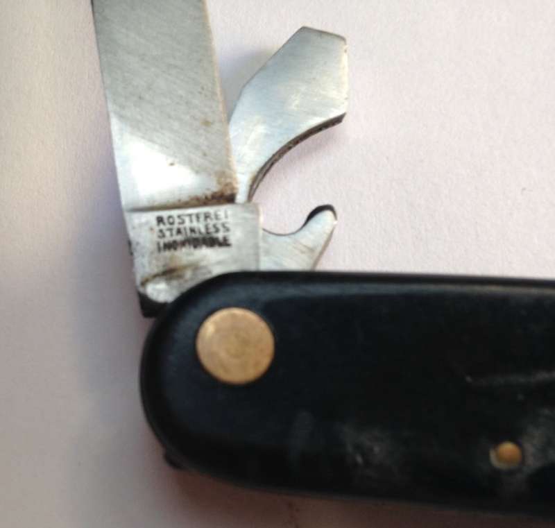 A vintage Wilhelm Wagner Solingen Pocket Knife