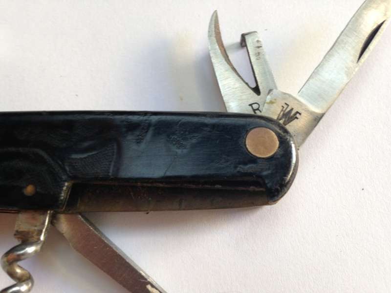 A vintage Wilhelm Wagner Solingen Pocket Knife