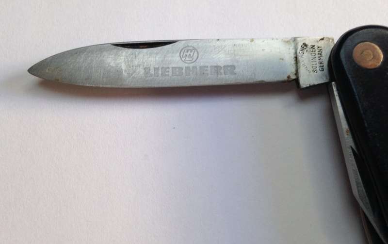 A vintage Wilhelm Wagner Solingen Pocket Knife