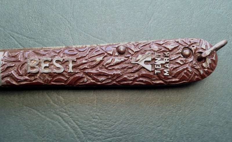 Vintage Richards "Tent Mark / Best" Pocket knife, made in Sheffield, England.