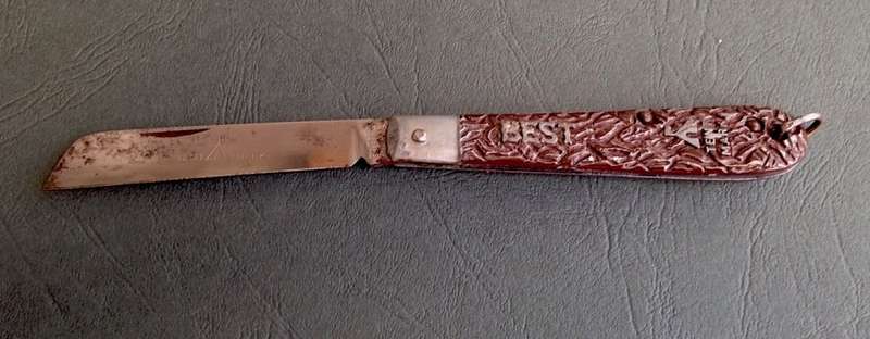 Vintage Richards "Tent Mark / Best" Pocket knife, made in Sheffield, England.