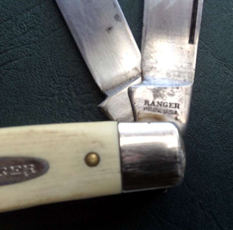 Vintage Ranger Stockman Pocket Knife - Made in the USA