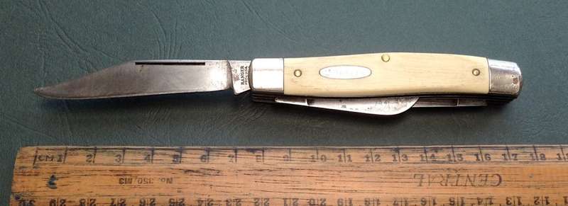 Vintage Ranger Stockman Pocket Knife - Made in the USA