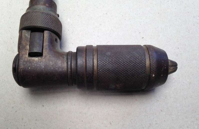 Vintage Stanley 10 inch No 923 Ratcheting Brace Drill