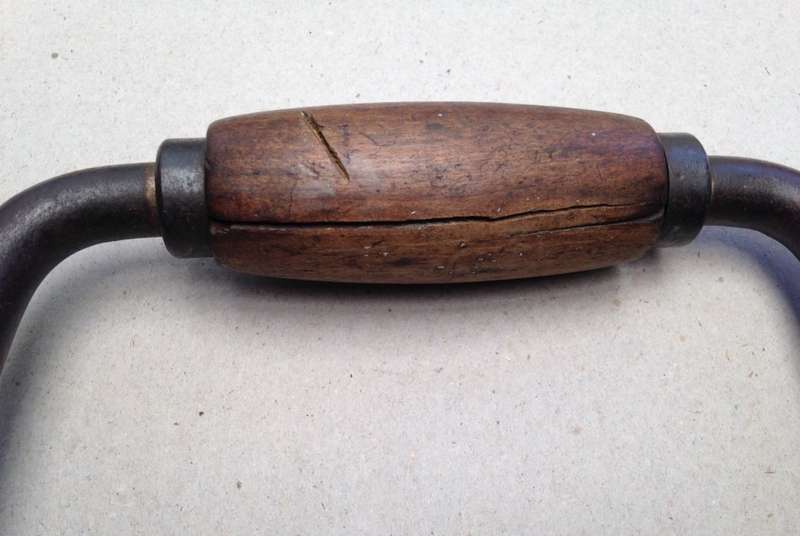 Vintage Stanley 10 inch No 923 Ratcheting Brace Drill