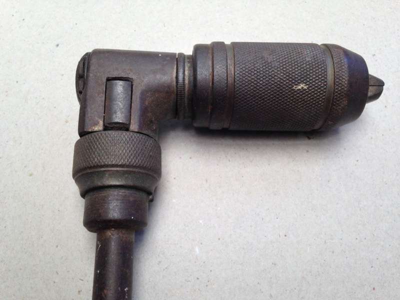 Vintage Stanley 10 inch No 923 Ratcheting Brace Drill
