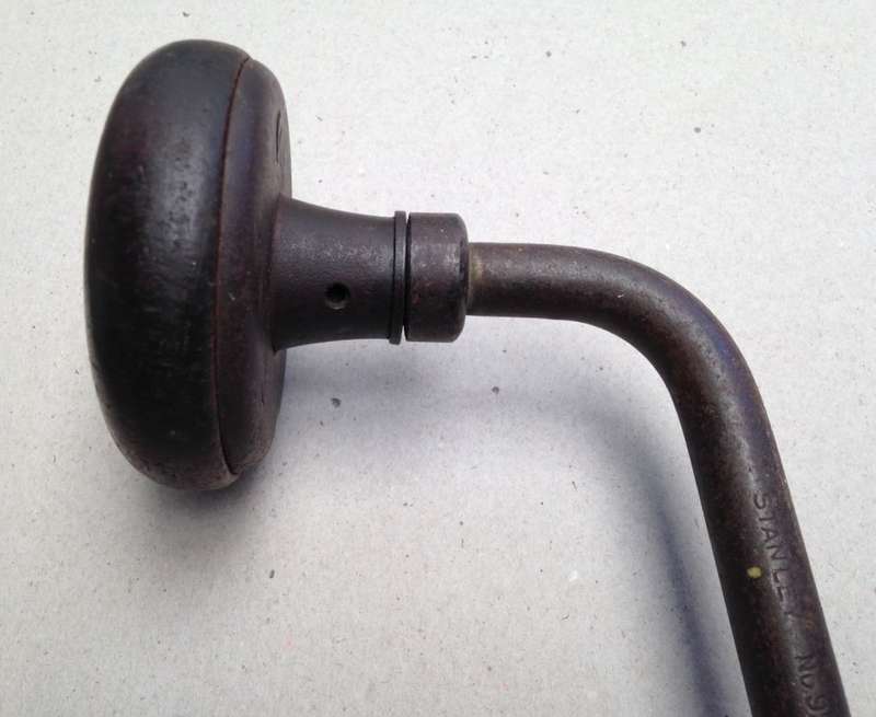 Vintage Stanley 10 inch No 923 Ratcheting Brace Drill