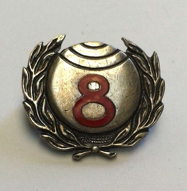 Vintage Bowling badge, made in Pretoria.