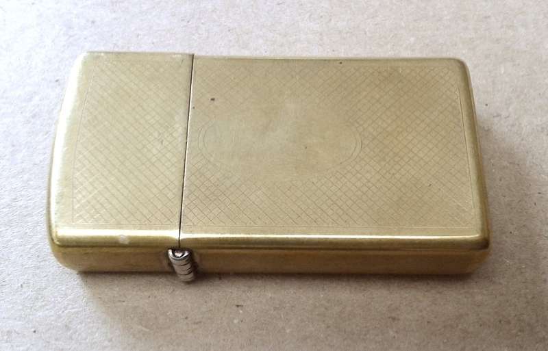 Ladies Brass Zippo Lighter