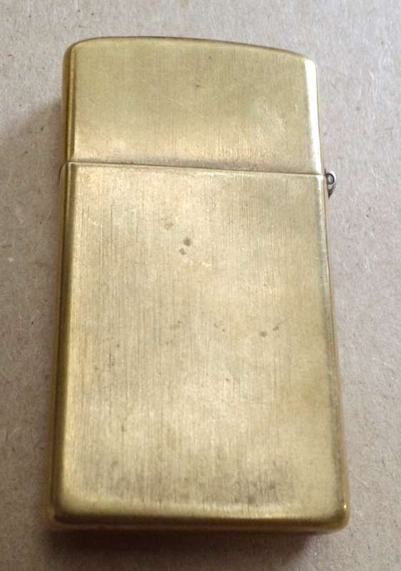 Ladies Brass Zippo Lighter