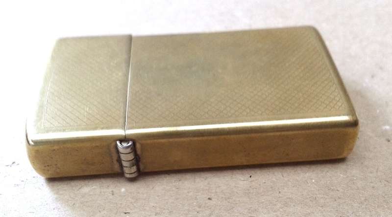 Ladies Brass Zippo Lighter