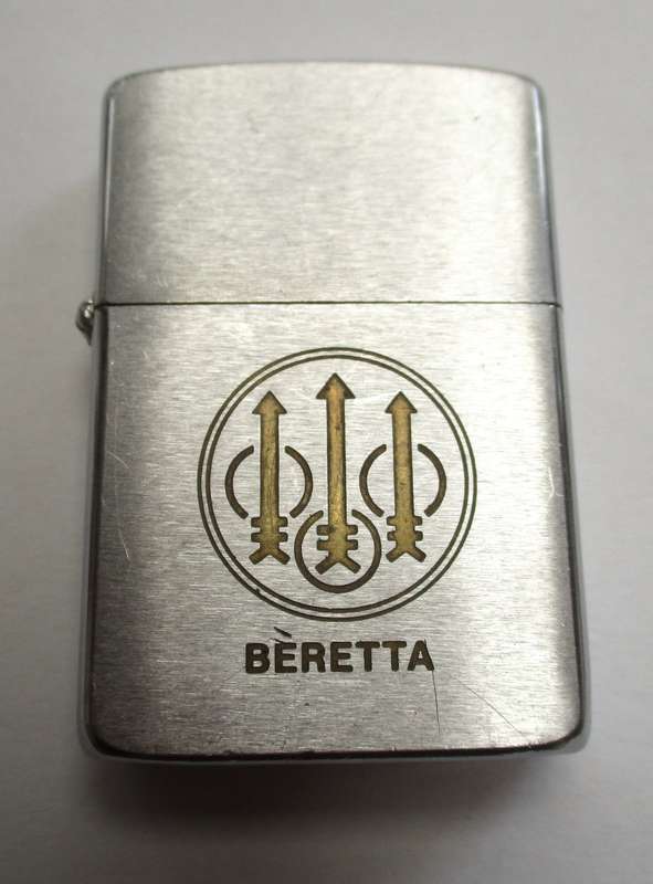 1987 "Beretta" Zippo , Bradford PA. USA