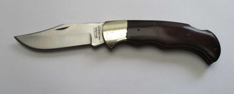 Virginia 440 Stainless Lockback knife