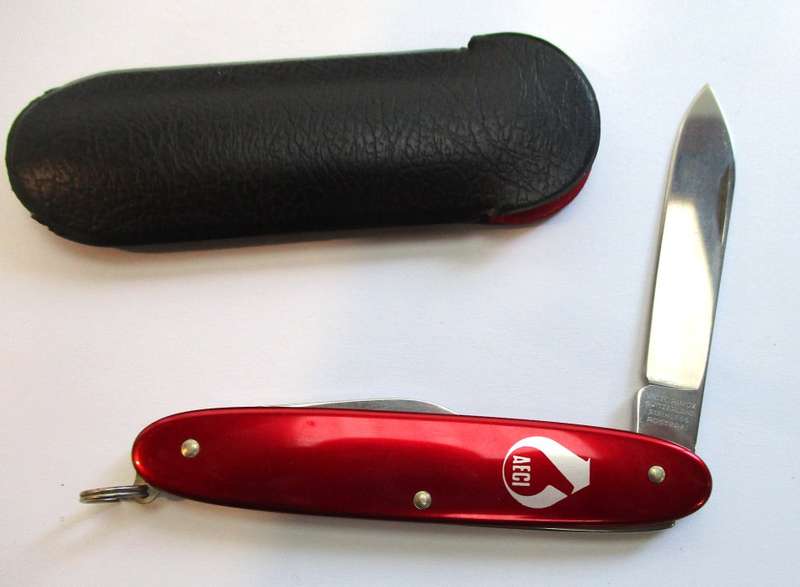 Victorinox Swiss Army Secretary pocket knife - Red Alox, AECI