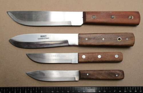 Fishing / camping knife lot