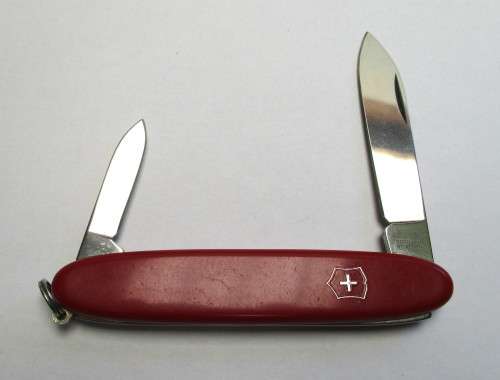 Vintage Victorinox "Sanlam Logo" Folding Knife. made in Switzerland.