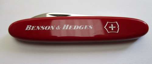 Vintage Swiss army knife, Victorinox with Benson & Hedges Logo