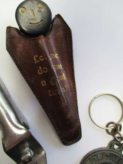 Cork screw / bottle opener / key chain, bar related items
