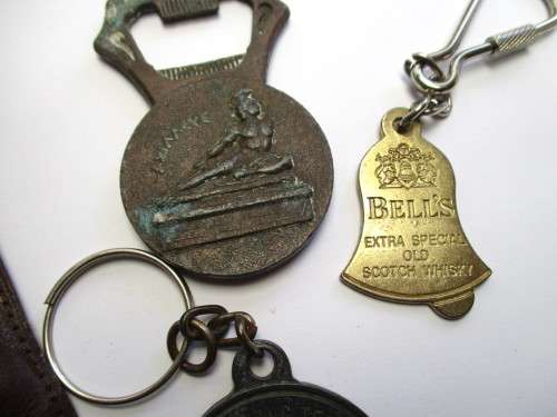 Cork screw / bottle opener / key chain, bar related items
