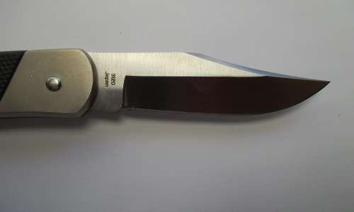 Kershaw `Black Gulch` #3120 Lock back folding knife. Made in JAPAN -- Discontinued model.