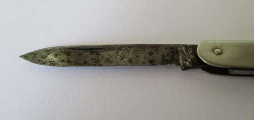 Antique / Vintage Pipe cleaner tool  knife - Made in England