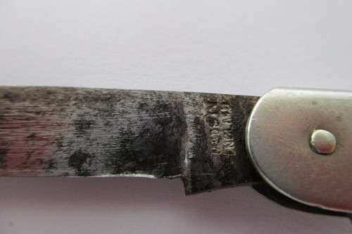Antique / Vintage Pipe cleaner tool  knife - Made in England