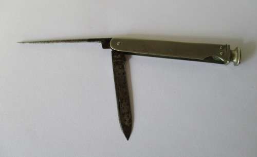 Antique / Vintage Pipe cleaner tool  knife - Made in England