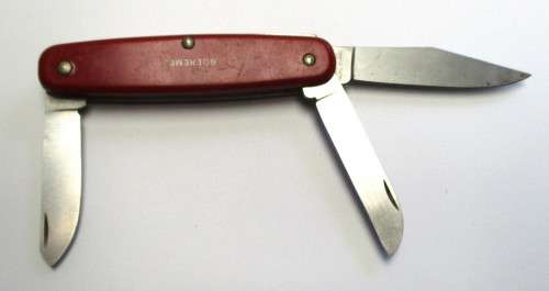 Rare Wenger Delemont Professional series Stockman knife / Boeremes Discontinued model: 1.74.00