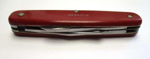 Rare Wenger Delemont Professional series Stockman knife / Boeremes Discontinued model: 1.74.00