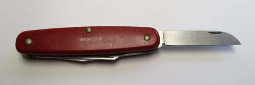 Rare Wenger Delemont Professional series Stockman knife / Boeremes Discontinued model: 1.74.00