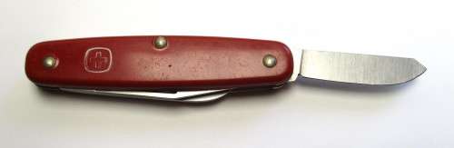 Rare Wenger Delemont Professional series Stockman knife / Boeremes Discontinued model: 1.74.00