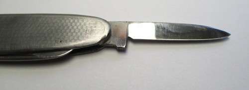 Vintage Hugo Köller pocket knife, made in Solingen, Germany.  (Eagle tang stamp)