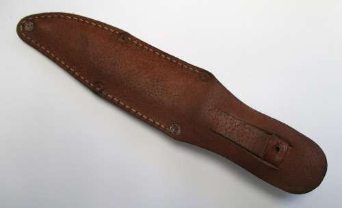 Fixed blade knife with sheath