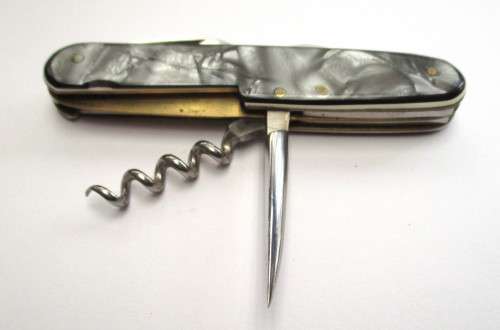 Vintage Bonsa Scout pattern knife , made in Solingen, Germany.