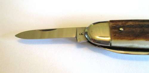 Vintage Bonsa stag handled pocket knife in excellent condition. Solingen, Germany.