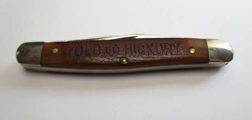 Ontario Knife 615 Old Hickory Muskrat Knife, made in USA, Delrin Scales.