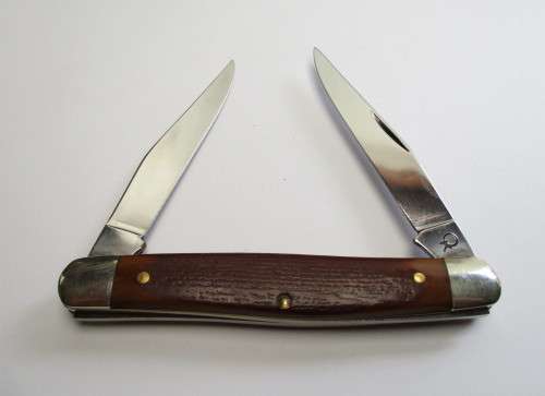Ontario Knife 615 Old Hickory Muskrat Knife, made in USA, Delrin Scales.