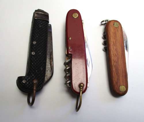 Vintage knife lot
