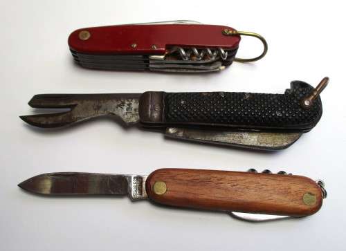Vintage knife lot