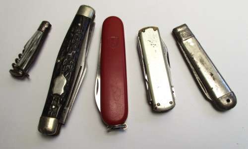 Vintage knife lot