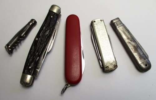 Vintage knife lot
