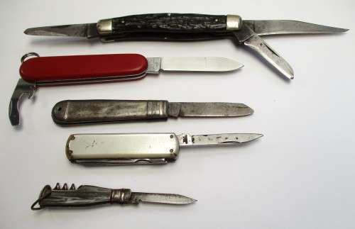 Vintage knife lot