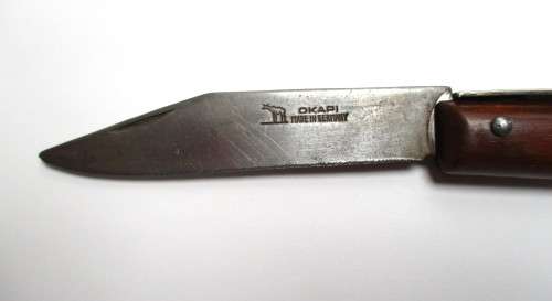 Vintage Okapi pocket knife, made in Germany, carbon steel in Great Condition