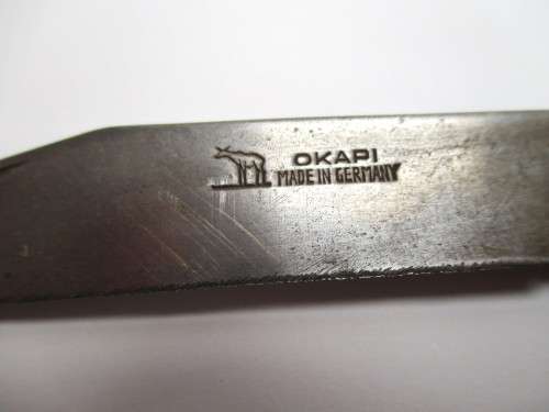 Vintage Okapi pocket knife, made in Germany, carbon steel in Great Condition