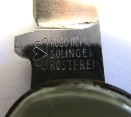 Vintage Mercedes Benz Pocket knife made by Hugo Hoppe in Solingen Germany